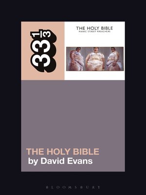 cover image of Manic Street Preachers' the Holy Bible
